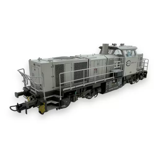 Locomotora Diesel Vossloh G1000 Euro Cargo Rail - MEHANO 90252 - HO 1/87 - SNCF - EP VI - Analógica
