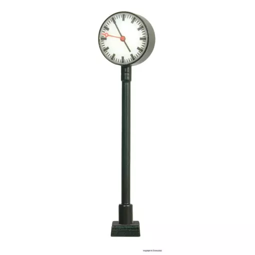 Illuminated station platform clock VIESSMANN 5080 - HO 1/87