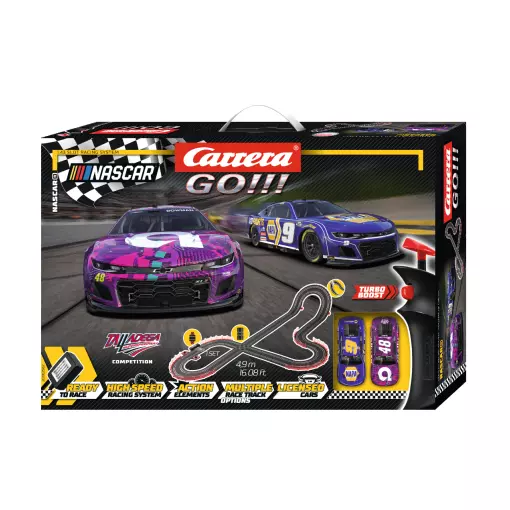 Circuit Carrera GO!!! 62582 Nascar Talladega - Carrera CA62582 - 1/43