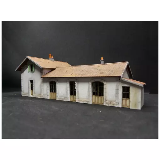 PLM Station / SNCF Station Bois Modelisme 101018 - HO 1/87