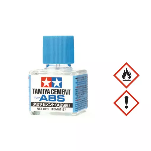 Colle Liquide pour ABS - Tamiya 87137 - 40 mL