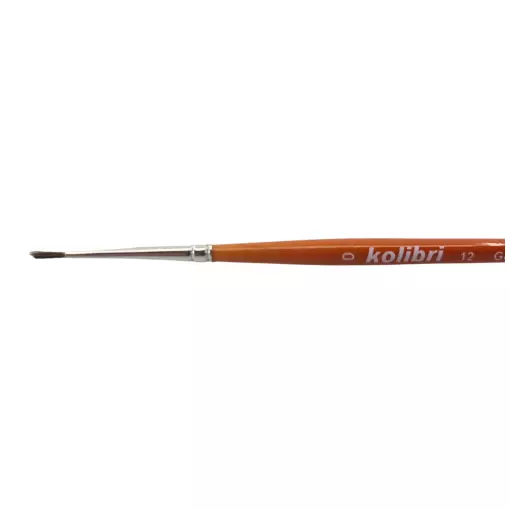 Pinceau en poil de Poney - Manche Laqué et rugueux N°0 - KOLIBRI 0012/0