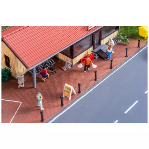 Revêtement routier premium - Faller 170316 - HO 1/87