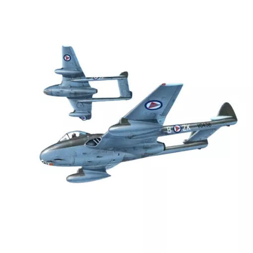 DH 100 Vampire FB MK.52 sur le ciel du Nord - Spécial Hobby 100-SH72281 - 1/72