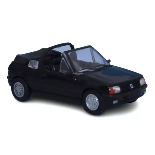 Peugeot 205 cabriolet CTI black Onyx - SAI 6332 - 1/87