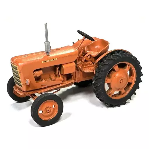 Tracteur SOMECA SOM40 Orange Roue 28 - Ree Modèles BA007 - HO 1/87 - Ep III