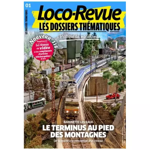 Loco-Revue Les Dossiers Thématiques n°1 | het eindpunt aan de voet van de bergen | LR PRESS - DTLR01-92