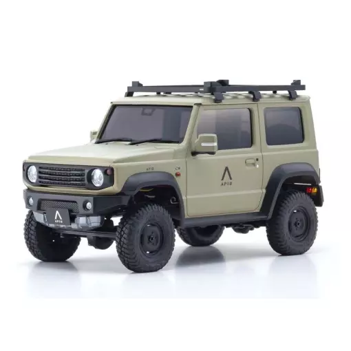 Mini-Z 4X4 MX-01 - Suzuki Jimny Sierra Apio TS4 Kaki - (KT531P) - KIOSHO K.32525K - 1/18 