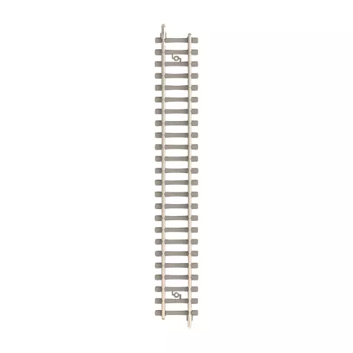 RAIL DROIT TRAVERSES BÉTON - MINITRIX 14504 - N 1/160 - CODE 60 - LONGUEUR 104,2MM - 2R