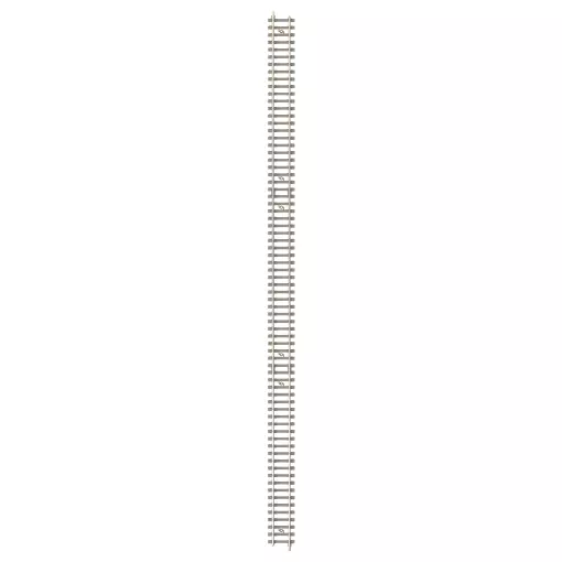 RAIL DROIT TRAVERSES BÉTON - MINITRIX 14502 - N 1/160 - CODE 60 - LONGUEUR 312,6MM - 2R