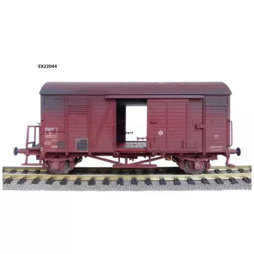 Wagon couvert Oppeln - Exact-Train EX22044 - HO 1/87 - SNCF - EP IV