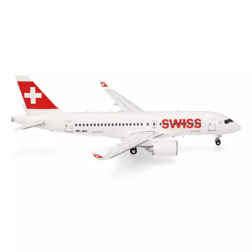 Avion Airbus A220-100 Swiss International Airlines - Herpa 558471-002 - 1/200