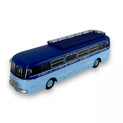 Reisebus Renault R4190 "Auray" Blau - REE MODELS CB130 - HO 1/87 - EP III