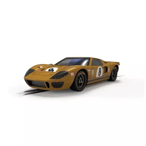 Voiture Ford GT 40 - Scalextric C4495 - I 1/32 - Analogique - BOAC 500 1968 - Drury / Holland