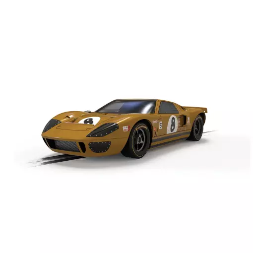 Coche Ford GT 40 - Scalextric C4495 - I 1/32 - Analógico - BOAC 500 1968 - Drury / Holland