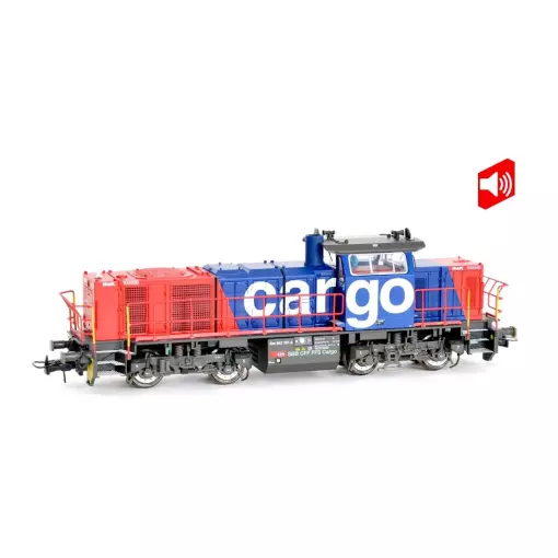 Locotractor diesel G1000 CFF Cargo - HO 1/87 - Méhano 90241
