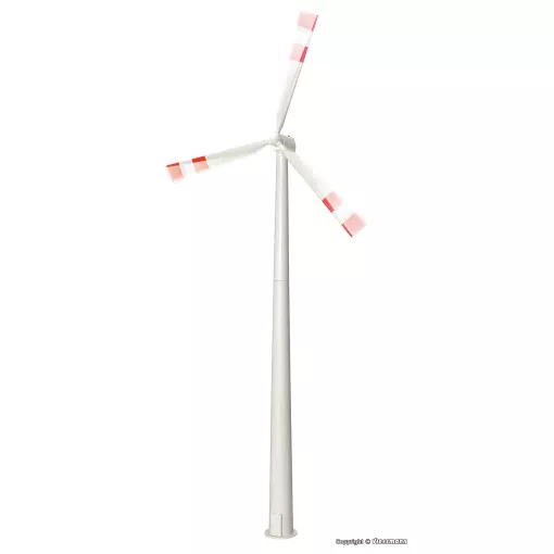 Éolienne à pales tournantes 580 mm avec LED - VIESMMANN 1370 - HO 1/87