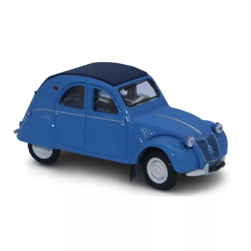 Fahrzeug Citroën 2CV AZLP 1958 blau lackiert SAI 6003 - HO 1/87 - EP III