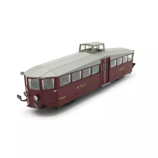 Diesel railcar ZZ 24603 red livery STATE