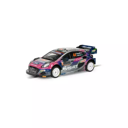 Voiture Analogique - Ford Puma WRC - Gus Greensmith - Scalextric CH4449 - Super Slot - I: 1/32