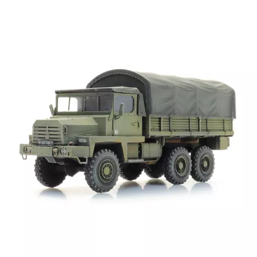 Vehículo francés - Berliet GBC 8KT - ARTITEC 6870547 - Verde - HO : 1/87