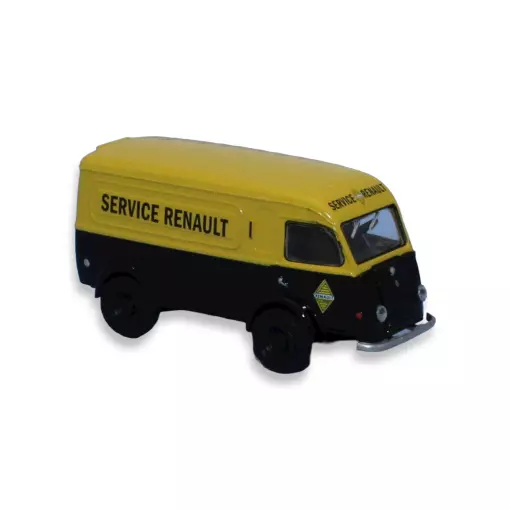 Camionnette Renault Goélette SAI 3790 - HO : 1/87 - livrée jaune noir - Brekina 14660