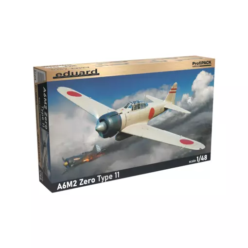 Avion Naval Japonais - A6M2 Zéro Type 11 - Eduard 82211 - 1/48