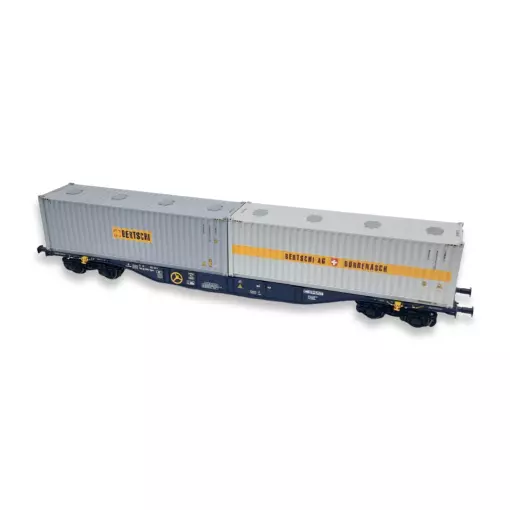 Containerwagen Sgnss ACME 40418 - HO 1/87 - CEMAT - EP VI