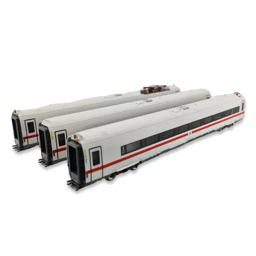 Juego de 3 vagones adicionales para TGV ICE 4 Trix 23971 - HO 1/87 - DB / AG - EP VI