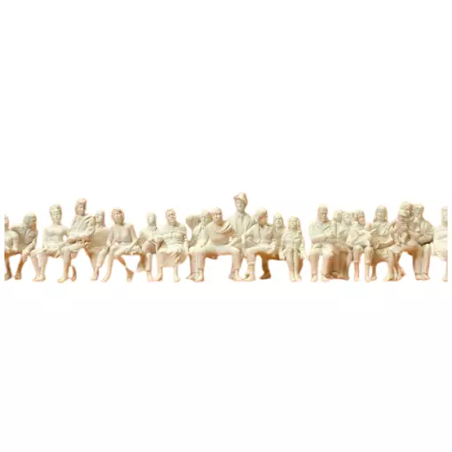 24 Seated figures to paint