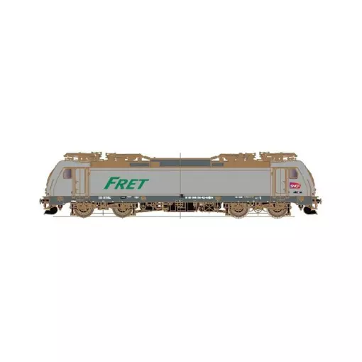 Locomotive électrique "Traxx" BR 186 184 FRET - Lenz 40312-11 - O 1/43 - SNCF - Ep VI - Analogique - 2R