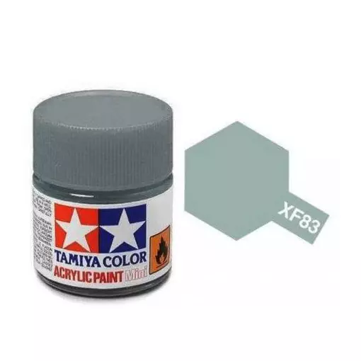 Peinture acrylique en pot - Gris Moyen Océan Mat XF83 - Tamiya 81783 - 10ml