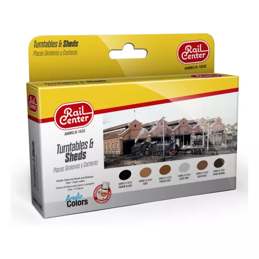 Kit de peinture pour hangars et plaques tournantes - Ammo 4601032