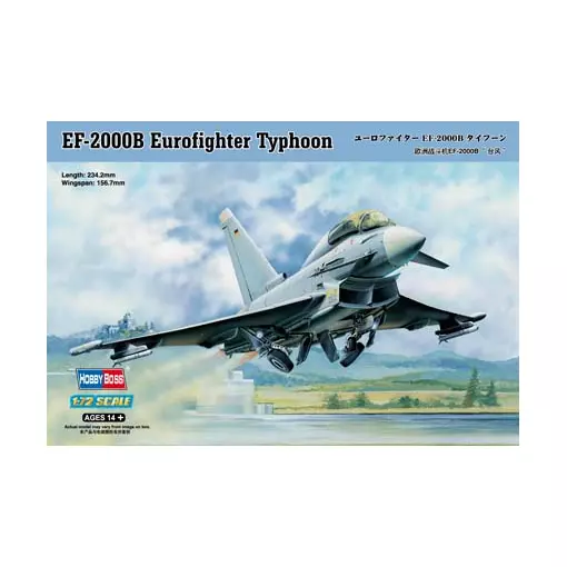 EF-2000B Eurofighter Typhoon - Hobby Boss 80265 - 1/72