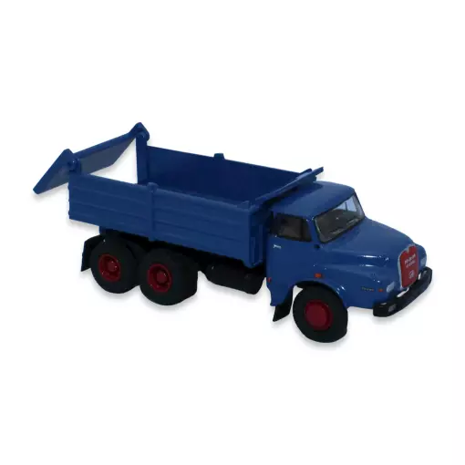 Tipper truck MAN 26.280 Brekina 78100 - HO : 1/87 - blue / black livery