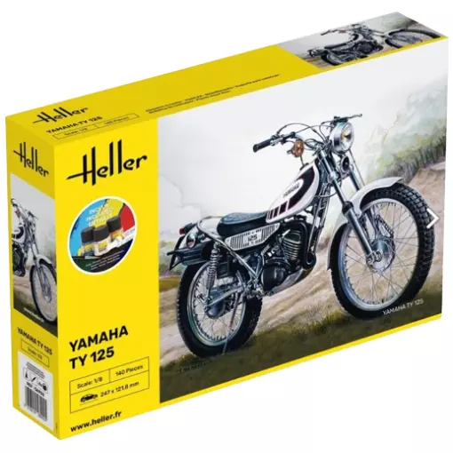 Starter Kit Yamaha TY 125 Vélo - Heller 56902 - 1/8