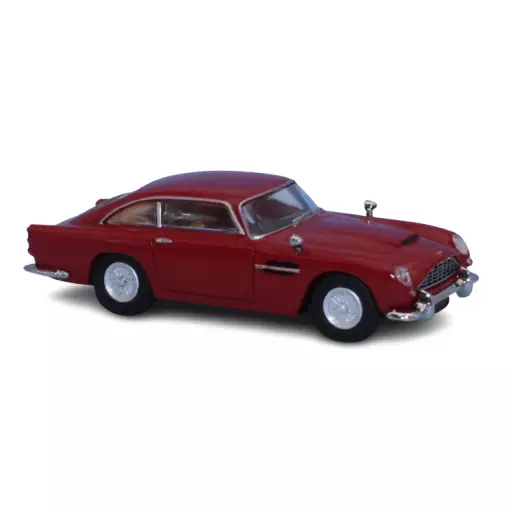 Aston Martin DB 5 coupé, rouge, BREKINA 15227 - HO : 1/87 - 1965 
