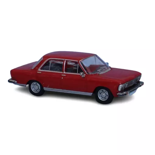 1969 Fiat 130 vehículo - Rojo - PCX87 0636 - HO : 1/87 -