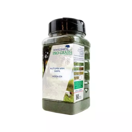 Fibres herbe d'automne - WWScenics WSG4-026 - 4 mm - 500 mL