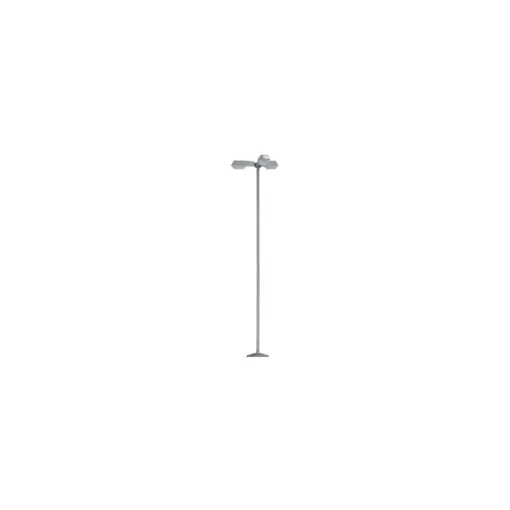 Lampe Spatiale - Réverbère AEG "Koffer 70" - Blanc - Hauteur 84mm - Busch 4199 - HO : 1/87 