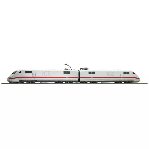 Set 2 elementos TGV ICE 1 serie 401 Roco 70401 - HO : 1/87 - DB / AG - EP VI