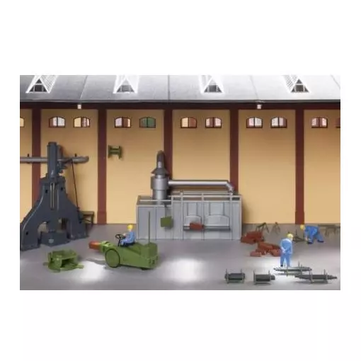 Marteau pilon et accessoires - Auhagen 80109 - HO 1/87