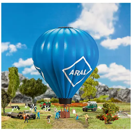 Heißluftballon mit Gasflamme - Faller 131001 - HO: 1/87