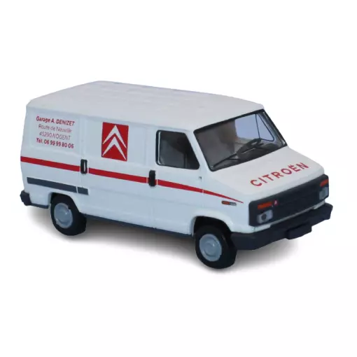 Véhicule Citroën C25 Blanc Citroën Assistance - Brekina 34924 SAI 3081 - HO 1/87