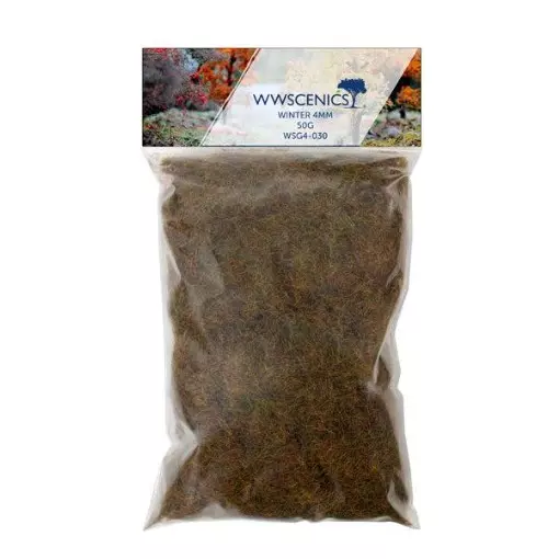 Fibres herbe - WWScenics WSG4-030 - 4mm - 50g