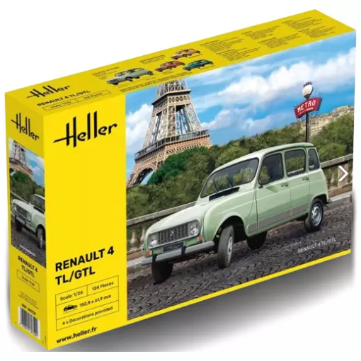 Renault 4TL/GTL - Heller 80759 - 1/24
