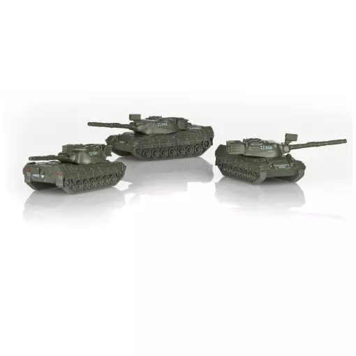 Set of 3 1A1 Märklin Leopard Tanks 89025 | Z 1/220th | Ep IV