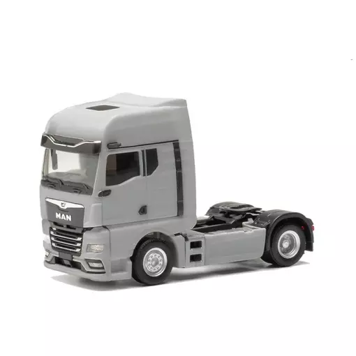Tracteur MAN TGX GX 2 essieux gris platine - Herpa 315876-003 - HO 1/87 