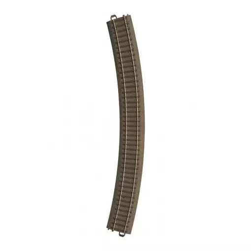 Gebogen rail R5 30° Trix 62530 - Straal 643,6 mm - HO : 1/87 - Code 83 - Spoor C