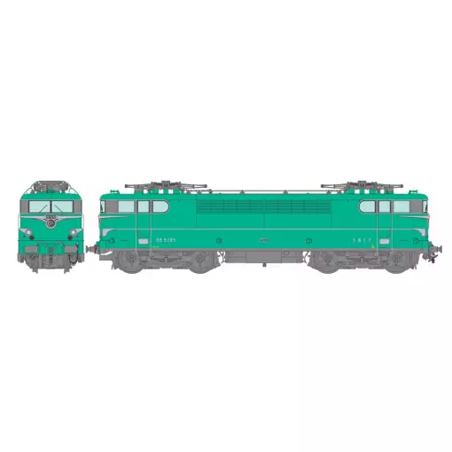 BB 9289 electric locomotive - DCC SON - REE Models MB204S - HO - SNCF - EP IV